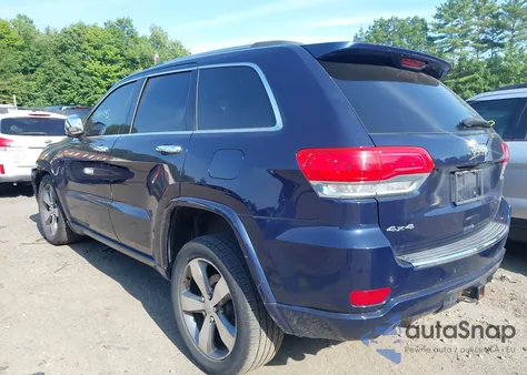 2015 Jeep Grand Cherokee Overland из США, поврежденный, VIN 1C4RJFCG7FC956504